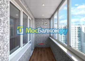 Заказать балкон в Климовске цена от 1320 руб | Остекление балконов и лоджий МосБалкон