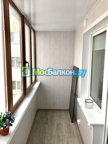 Отделка балконов в Климовске | Отделка балконов и лоджий и обшивка под ключ в МосБалкон