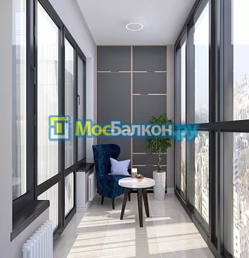 Заказать балкон в Климовске цена от 1320 руб | Остекление балконов и лоджий МосБалкон