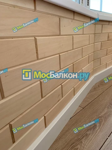 Отделка балконов в Климовске | Отделка балконов и лоджий и обшивка под ключ в МосБалкон