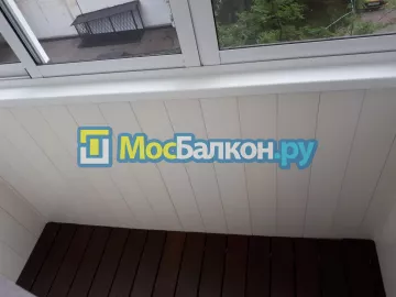 Отделка балконов в Климовске | Отделка балконов и лоджий и обшивка под ключ в МосБалкон