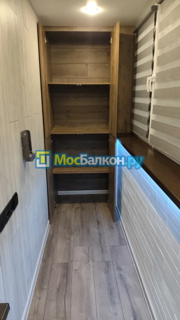 Отделка балконов в Климовске | Отделка балконов и лоджий и обшивка под ключ в МосБалкон