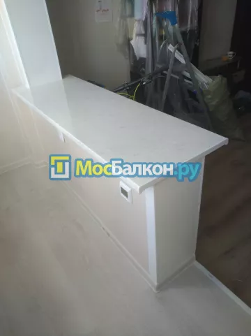 Отделка балконов в Климовске | Отделка балконов и лоджий и обшивка под ключ в МосБалкон