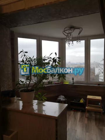 Отделка балконов в Климовске | Отделка балконов и лоджий и обшивка под ключ в МосБалкон