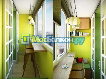 Заказать балкон в Климовске цена от 1320 руб | Остекление балконов и лоджий МосБалкон