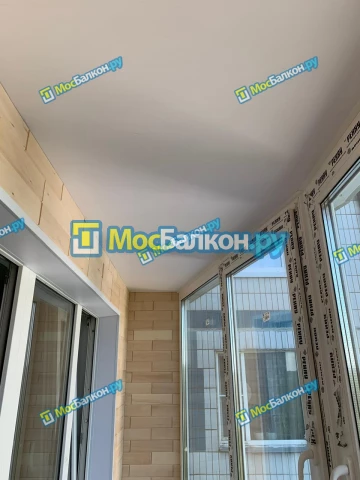 Отделка балконов в Климовске | Отделка балконов и лоджий и обшивка под ключ в МосБалкон