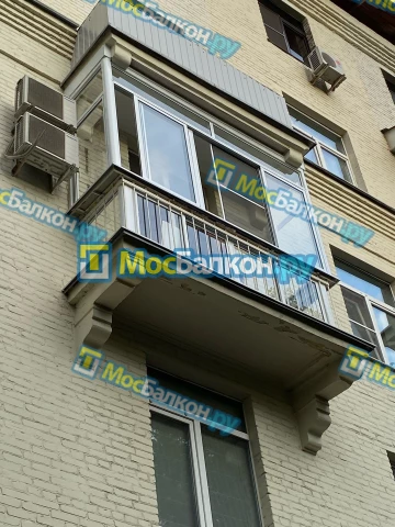 Панорамное остекление заказать под ключ по выгодной цене в Климовске от компании МосБалкон