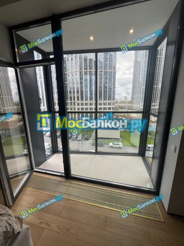 Панорамное остекление заказать под ключ по выгодной цене в Климовске от компании МосБалкон