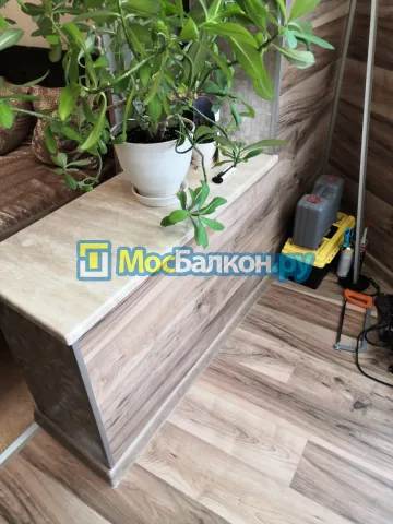 Отделка балконов в Климовске | Отделка балконов и лоджий и обшивка под ключ в МосБалкон