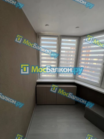 Отделка балконов в Климовске | Отделка балконов и лоджий и обшивка под ключ в МосБалкон