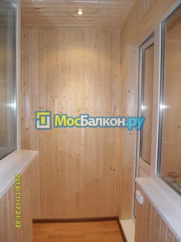 Отделка балконов в Климовске | Отделка балконов и лоджий и обшивка под ключ в МосБалкон
