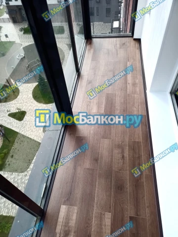 Панорамное остекление заказать под ключ по выгодной цене в Климовске от компании МосБалкон
