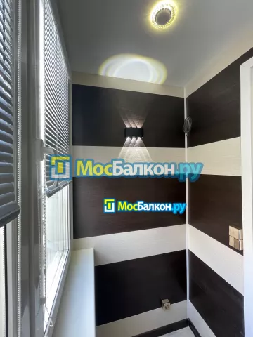 Отделка балконов в Климовске | Отделка балконов и лоджий и обшивка под ключ в МосБалкон