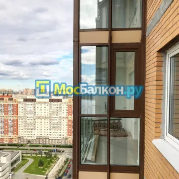 Заказать балкон в Климовске цена от 1320 руб | Остекление балконов и лоджий МосБалкон