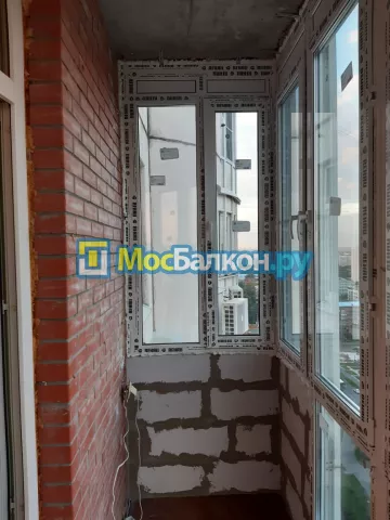 Панорамное остекление заказать под ключ по выгодной цене в Климовске от компании МосБалкон