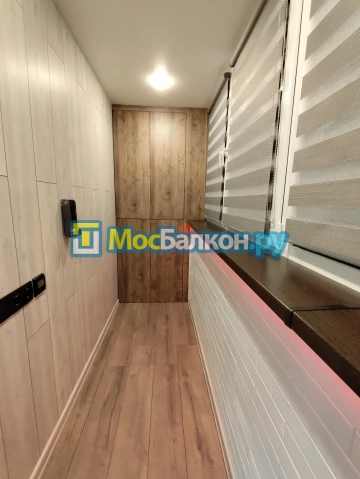 Отделка балконов в Климовске | Отделка балконов и лоджий и обшивка под ключ в МосБалкон
