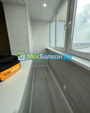 Заказать балкон в Климовске цена от 1320 руб | Остекление балконов и лоджий МосБалкон