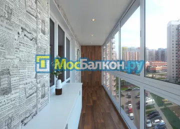 Заказать балкон в Климовске цена от 1320 руб | Остекление балконов и лоджий МосБалкон