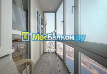 Заказать балкон в Климовске цена от 1320 руб | Остекление балконов и лоджий МосБалкон