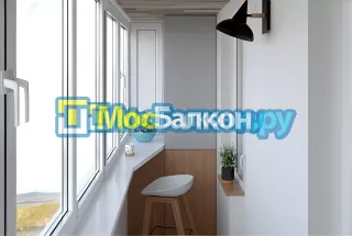 Заказать балкон в Климовске цена от 1320 руб | Остекление балконов и лоджий МосБалкон