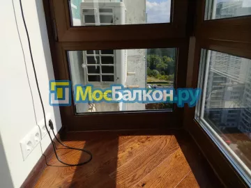 Панорамное остекление заказать под ключ по выгодной цене в Климовске от компании МосБалкон