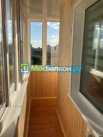 Отделка балконов в Климовске | Отделка балконов и лоджий и обшивка под ключ в МосБалкон