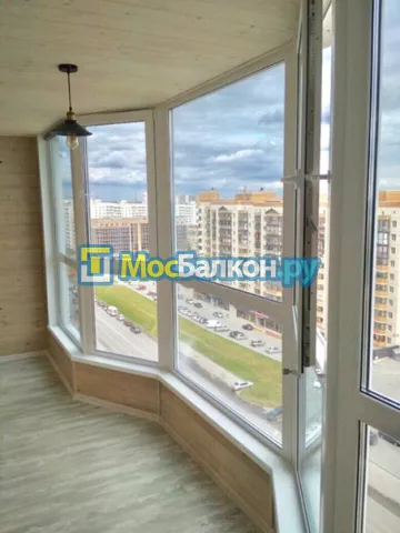 Заказать балкон в Климовске цена от 1320 руб | Остекление балконов и лоджий МосБалкон