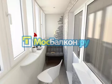 Заказать балкон в Климовске цена от 1320 руб | Остекление балконов и лоджий МосБалкон