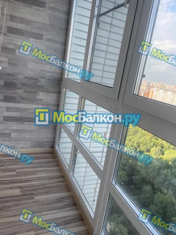 Панорамное остекление заказать под ключ по выгодной цене в Климовске от компании МосБалкон