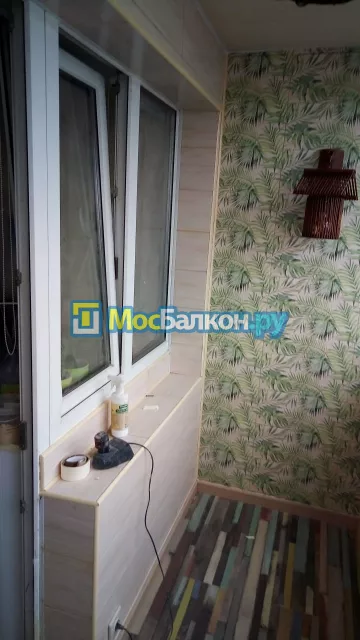 Отделка балконов в Климовске | Отделка балконов и лоджий и обшивка под ключ в МосБалкон