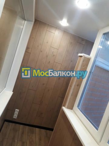 ОСТЕКЛЕНИЕ И ОТДЕЛКА балконов и лоджий В  БУТОВО ПАРК 2 Б