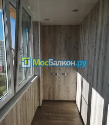 Отделка балконов в Климовске | Отделка балконов и лоджий и обшивка под ключ в МосБалкон