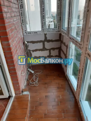 Панорамное остекление заказать под ключ по выгодной цене в Климовске от компании МосБалкон