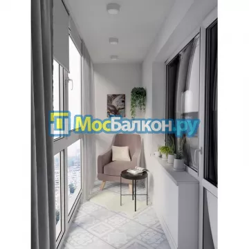 Заказать балкон в Климовске цена от 1320 руб | Остекление балконов и лоджий МосБалкон