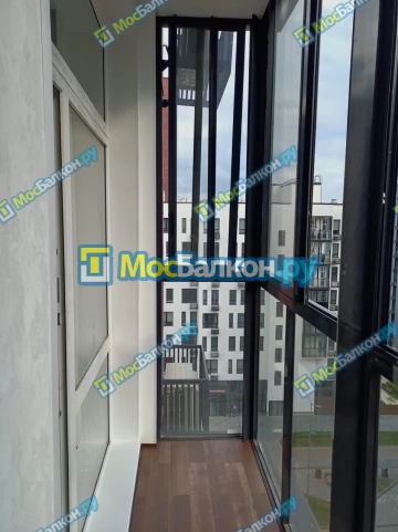 Панорамное остекление заказать под ключ по выгодной цене в Климовске от компании МосБалкон