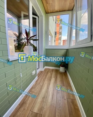Заказать балкон в Климовске цена от 1320 руб | Остекление балконов и лоджий МосБалкон