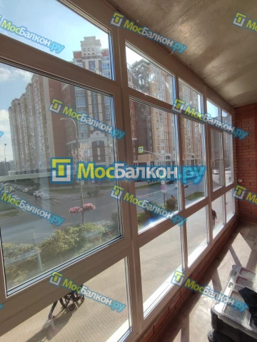 Панорамное остекление заказать под ключ по выгодной цене в Климовске от компании МосБалкон