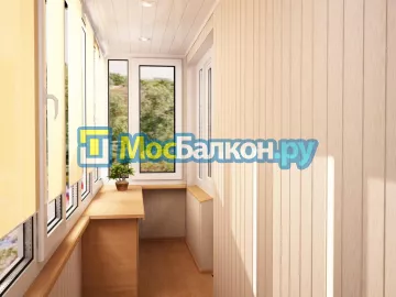 Заказать балкон в Климовске цена от 1320 руб | Остекление балконов и лоджий МосБалкон