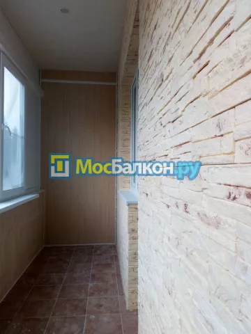 Отделка балконов в Климовске | Отделка балконов и лоджий и обшивка под ключ в МосБалкон