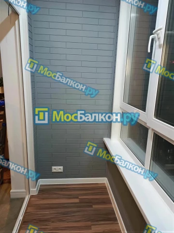 Отделка балконов в Климовске | Отделка балконов и лоджий и обшивка под ключ в МосБалкон