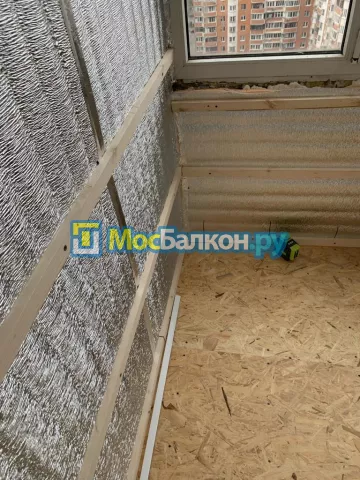 Отделка балконов в Климовске | Отделка балконов и лоджий и обшивка под ключ в МосБалкон