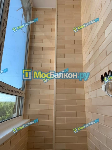 Отделка балконов в Климовске | Отделка балконов и лоджий и обшивка под ключ в МосБалкон