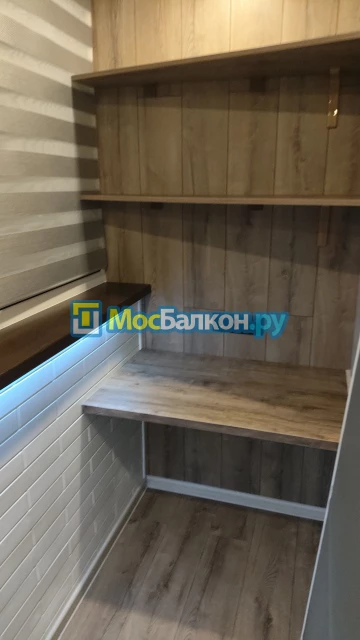 Отделка балконов в Климовске | Отделка балконов и лоджий и обшивка под ключ в МосБалкон