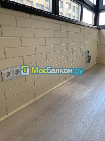 Отделка балконов в Климовске | Отделка балконов и лоджий и обшивка под ключ в МосБалкон