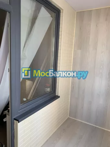 Отделка балконов в Климовске | Отделка балконов и лоджий и обшивка под ключ в МосБалкон