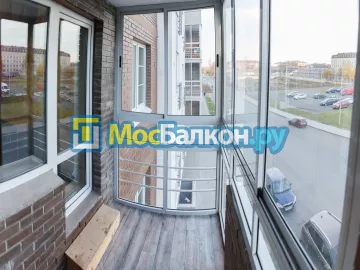 Заказать балкон в Климовске цена от 1320 руб | Остекление балконов и лоджий МосБалкон