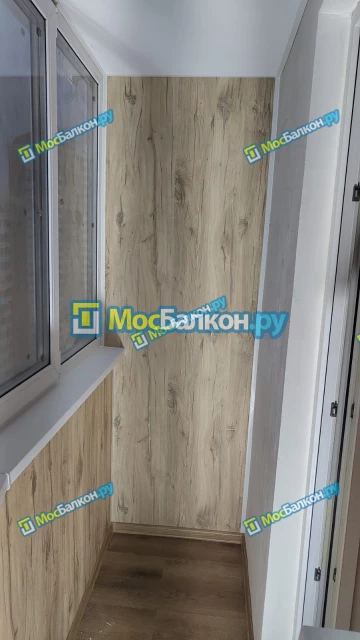 Отделка балконов в Климовске | Отделка балконов и лоджий и обшивка под ключ в МосБалкон