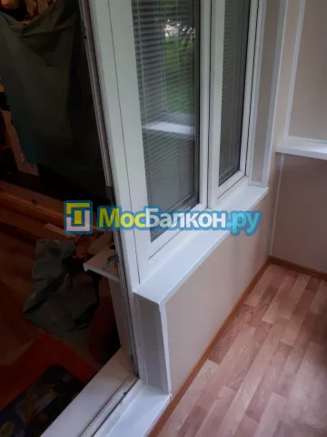 Отделка балконов в Климовске | Отделка балконов и лоджий и обшивка под ключ в МосБалкон