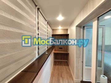 Отделка балконов в Климовске | Отделка балконов и лоджий и обшивка под ключ в МосБалкон