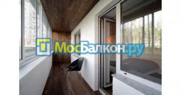 Отделка балконов в Климовске | Отделка балконов и лоджий и обшивка под ключ в МосБалкон